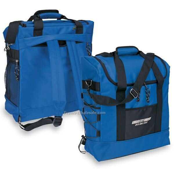 14-1/4"x17"x6" Deluxe Cooler Bag / Backpack (Imprinted)