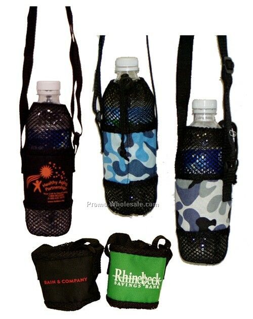 Water Bottle Caddy with Carry Strap (16.9 Oz.)