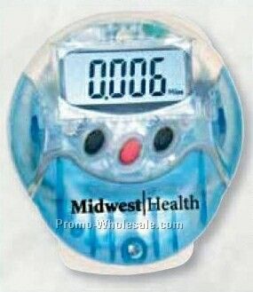 2-1/8"x2-1/2" Multi-functional Pedometer