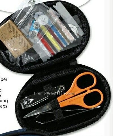 2-in-1 Combination Travel Nail Care & Sewing Kit