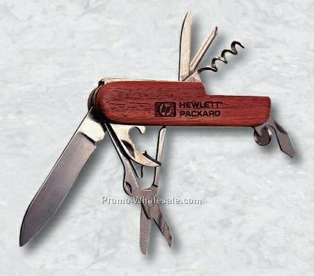 3-1/2"x1" Rosewood Multi-purpose Knife