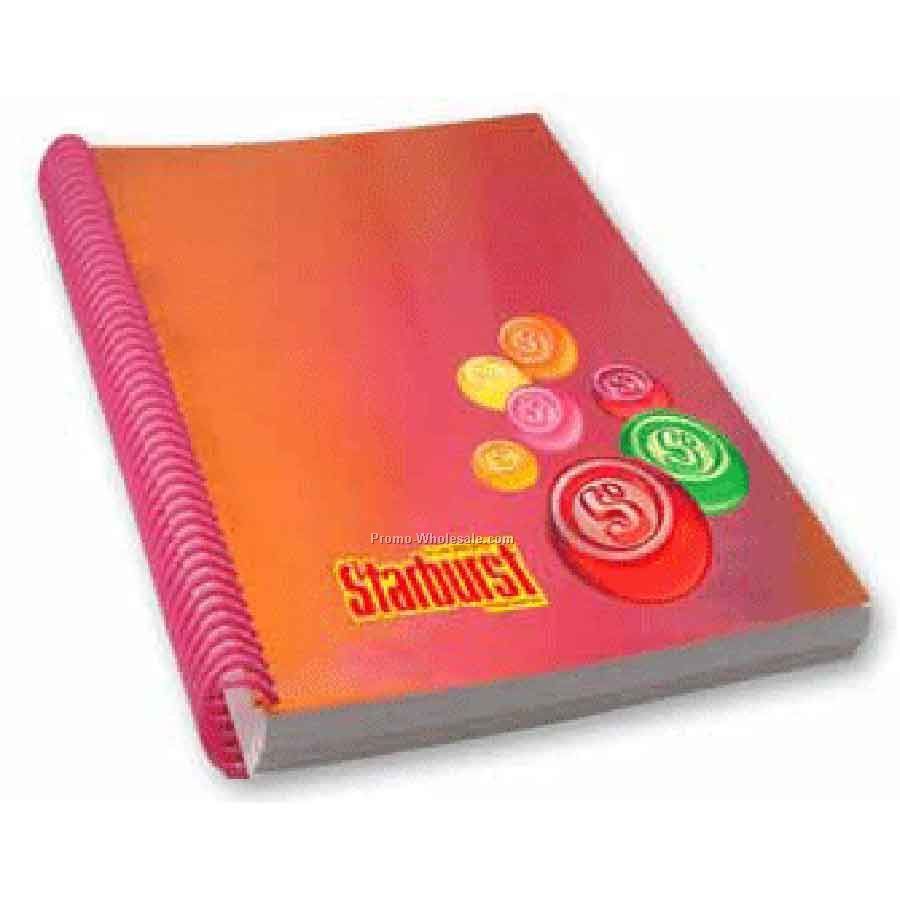 3d Lenticular 6-1/2"x9-3/8" Notebook - Custom