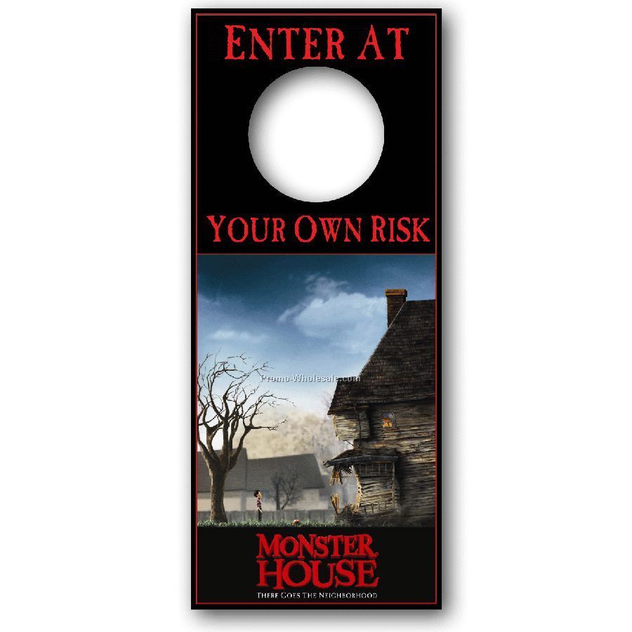3d Lenticular Door Hanger - Custom