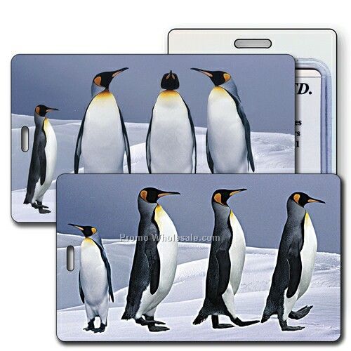 3d Lenticular Luggage Tag - Full Custom Designed