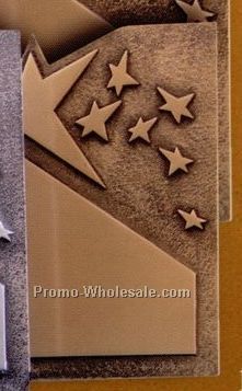 4-1/2"x6-1/2" Gold Stand Easel Rising Star