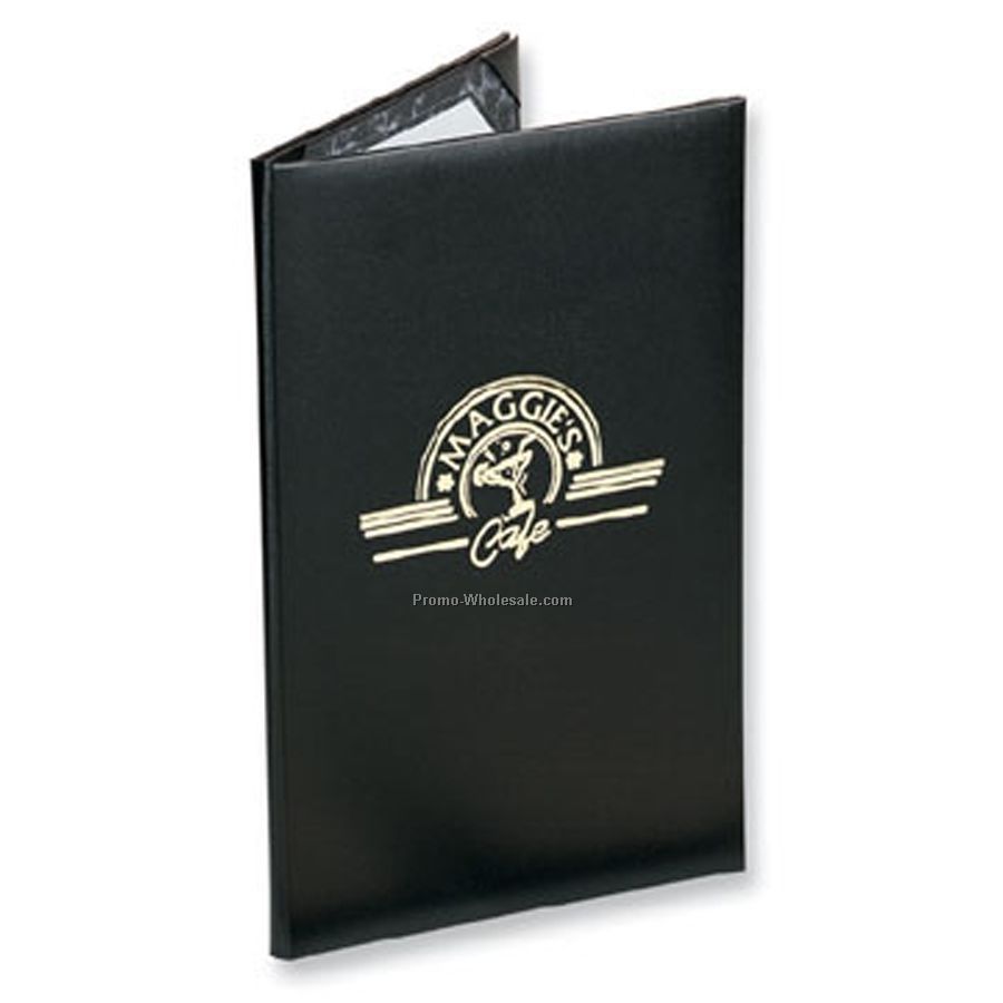 4-1/4"x14" Oakmont Padded Menu Cover - Style 2v