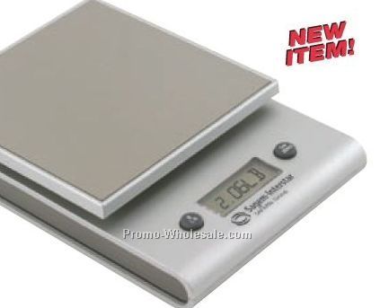 4-3/4"x6-3/4"x1-3/8" Stainless Steel Portable Digital Scale