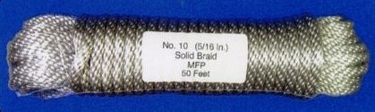 40' Pre-bagged Polypropylene Flagpole Halyard (Model Ph8) Silver