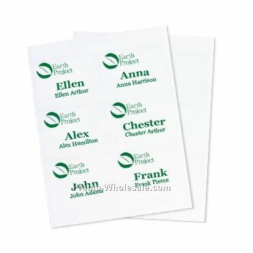 4x3 Recycled Insert - 1 Color Imprint