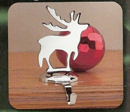 5" Reindeer Stocking Hanger