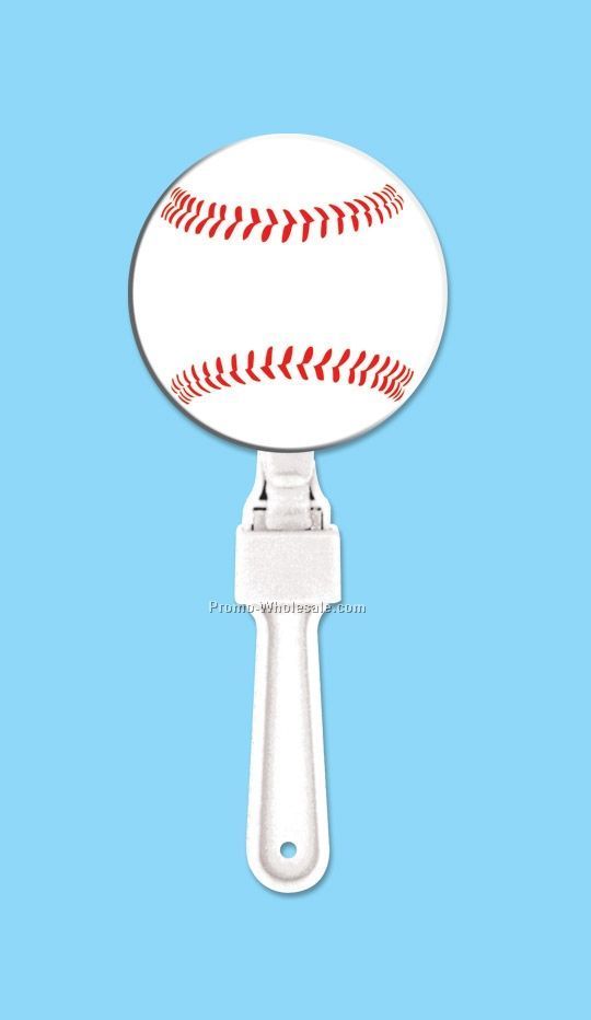 7" Sport Clappers - Baseball