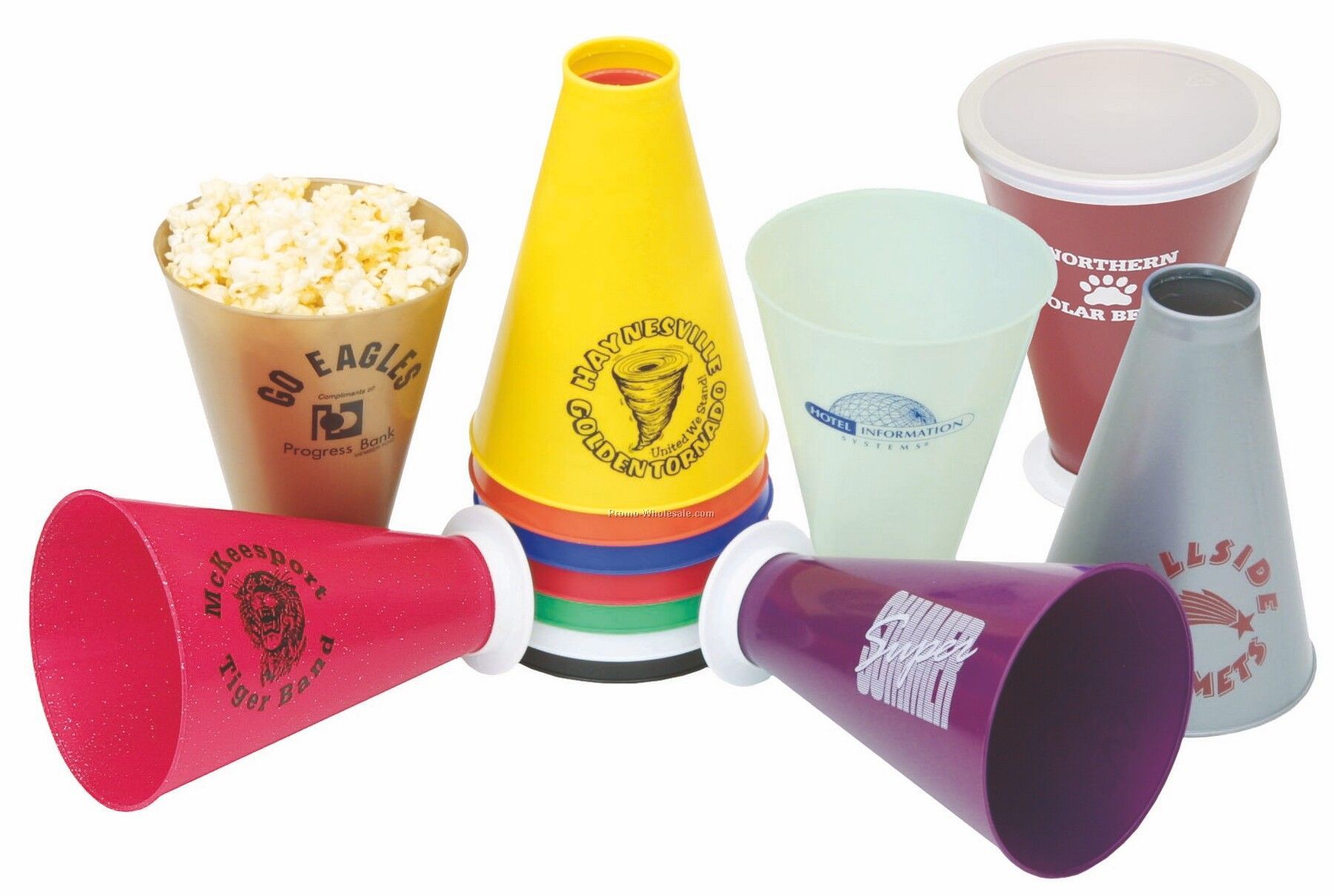 7 1/2" Megaphone (1 Color/ 2 Sides)