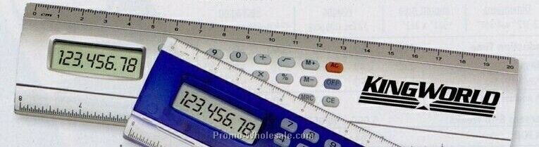 8" Ruler Calculator-8 1/4" X 2" (3 Day Rush)