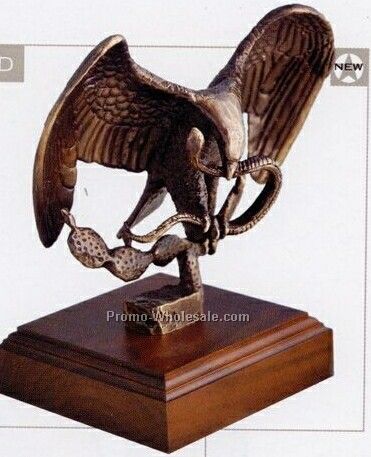 8" The Challenge Eagle Statue