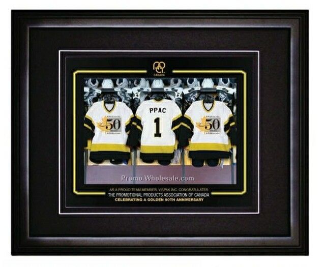 8"x10" Mvp Pics Custom Corporate 3 Shirt Locker Room Plaque