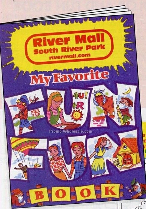 8"x10-5/8" 16 Page Coloring & Fun Book (My Favorite Fun Fun Book)