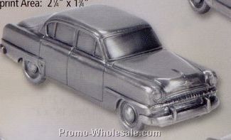 8"x2-3/4"x2-3/4" Antique 1953 Plymouth Cranbrook Automobile Bank
