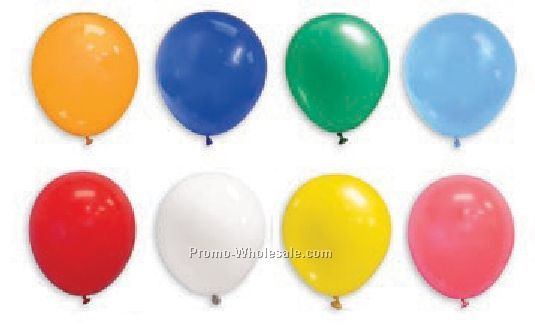 9" Standard & Opaque Balloon