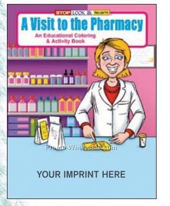 A Visit To The Pharmacy Coloring Book Fun Pack