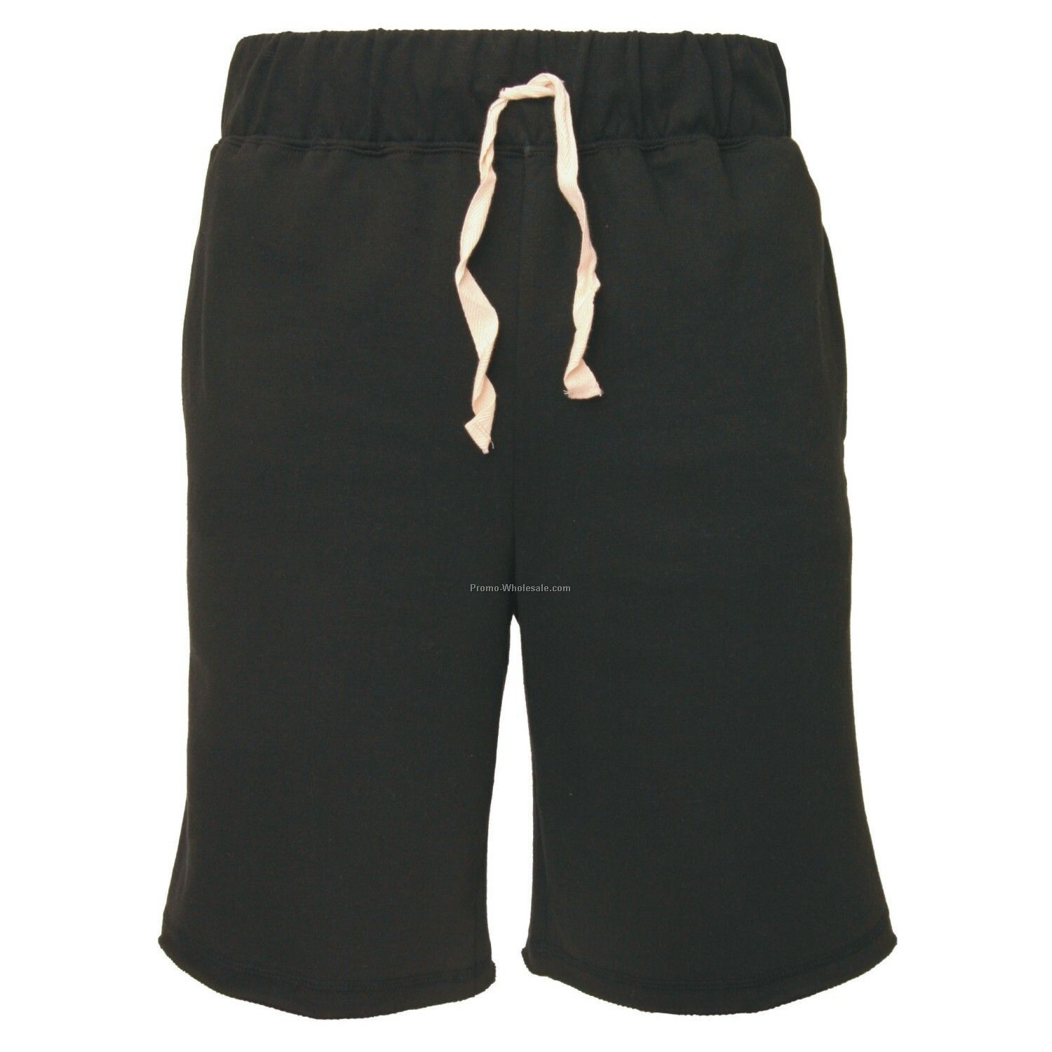 Adults' Black First Place Fleece Shorts With 2 Side Pockets (2xl)
