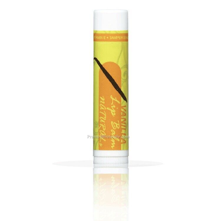 All Natural Vanilla Bean Lip Balm With Custom Leash