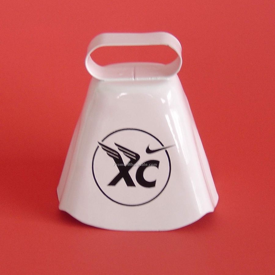 Alpine Cowbell - 1 Side 1 Color Imprint (White)