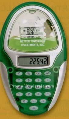 Aqua Calculator - Dollar Sign Floater