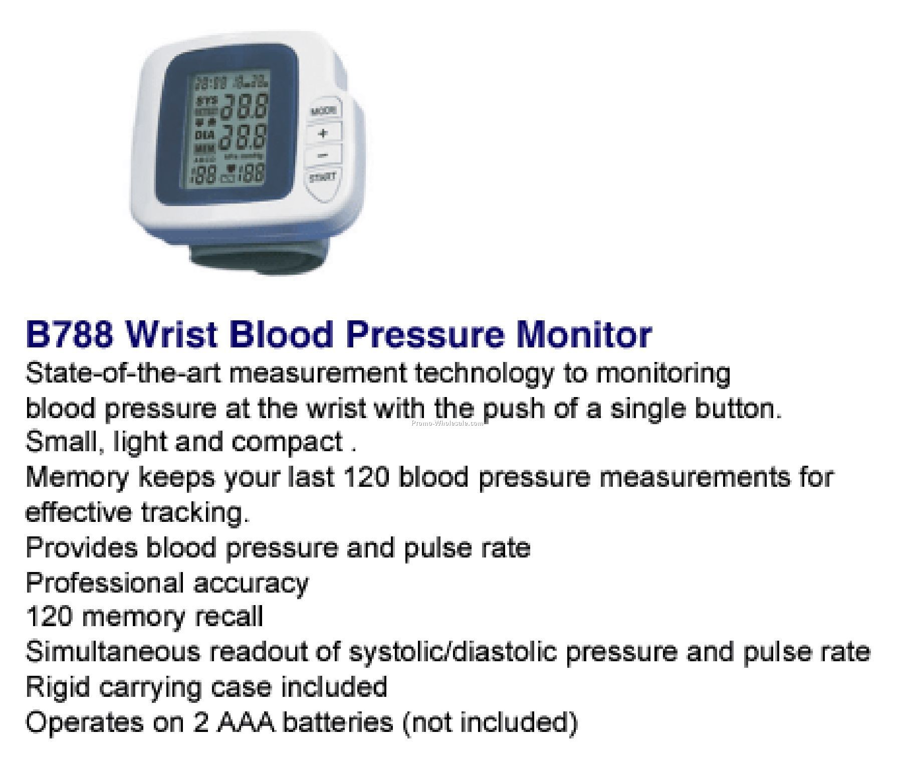 Automatic Blood Pressure Monitor