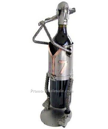 Baseball Player Wine Rack