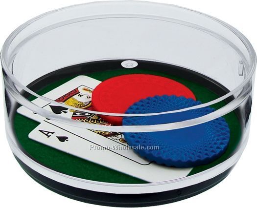 Blackjack Compartment Coaster Caddy