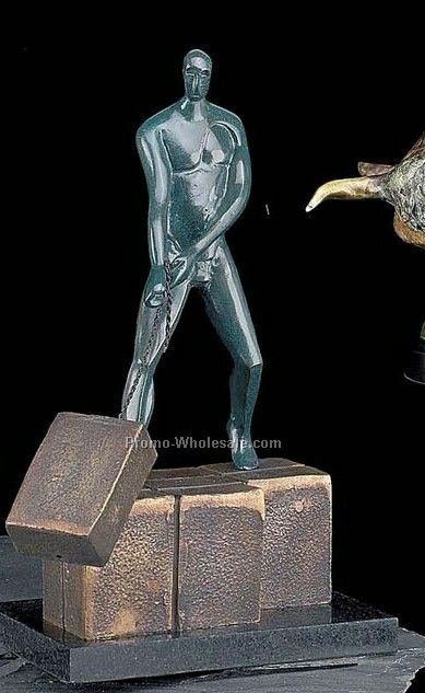 Brass Ambition Sculpture - Paloma Collection Limited Edition