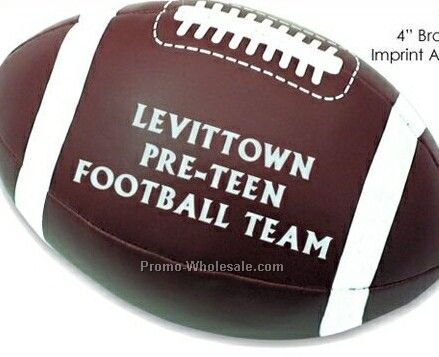 Brown Football Sport Pillow Ball