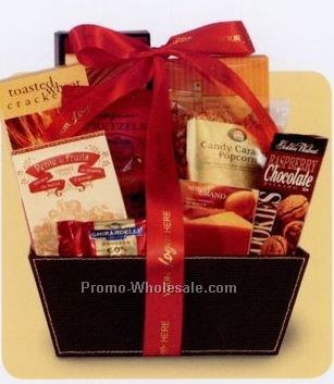 Business Classics Tray Treats Gift Basket