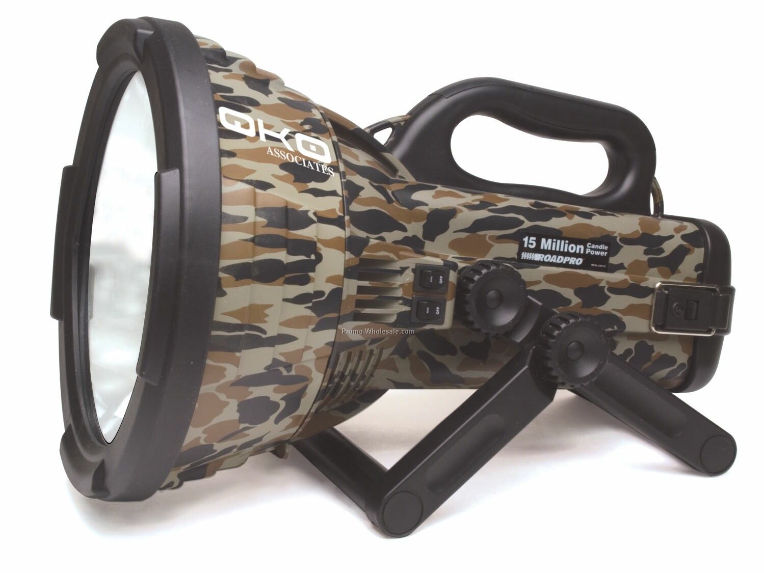 Camouflage Rechargeable 15 Million Candlepower Spotlight