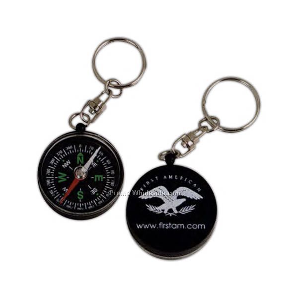 Compass Keychain