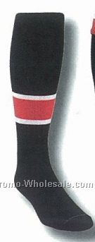 Custom Nylon Soccer Socks W/ Ankle & Arch Support (10-13 Large)