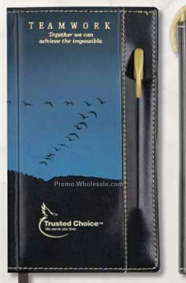 Dartmouth Deluxe Classic Monthly Pocket Planner W/ Pen
