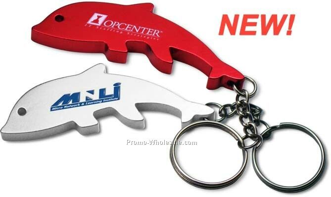 Dolphin Keychain & Opener