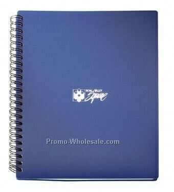 Double Spiral Bound Polypropylene Notebook -5-7/8"x8-1/4"