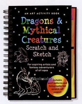 Dragons And Mythical Creatures Scratch And Sketch Art Activity Book