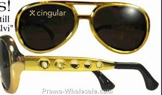 Elvis Style Novelty Sunglasses