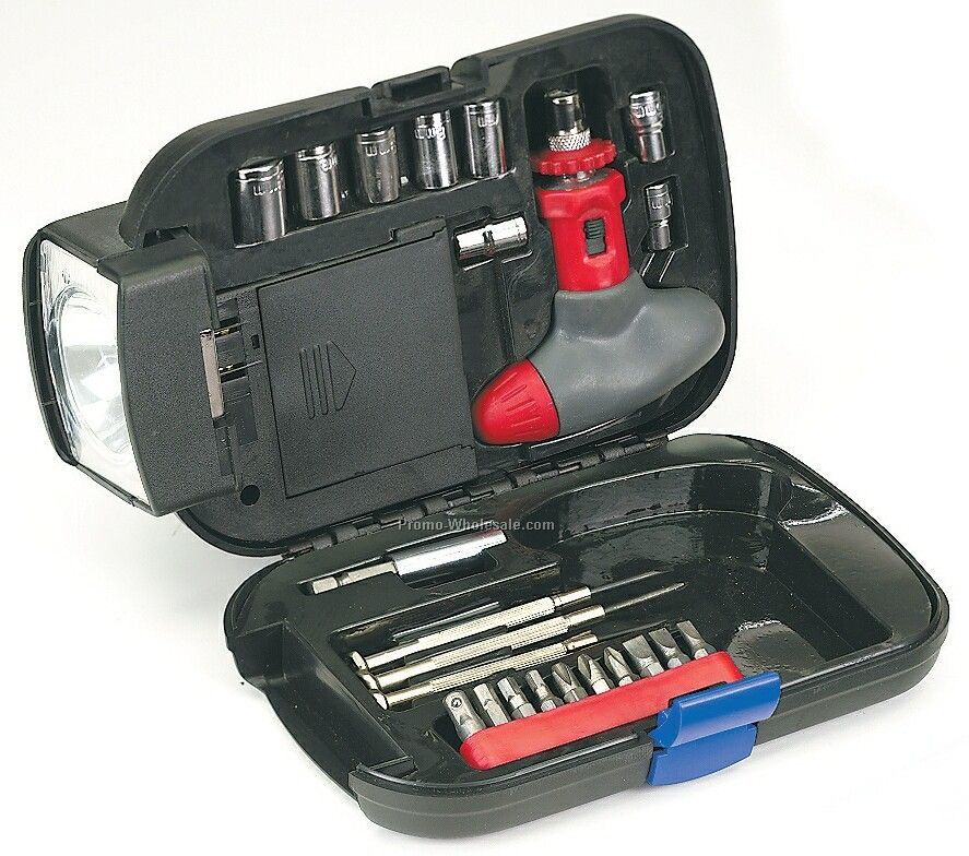 Emergency Tool Kit & Flashlight