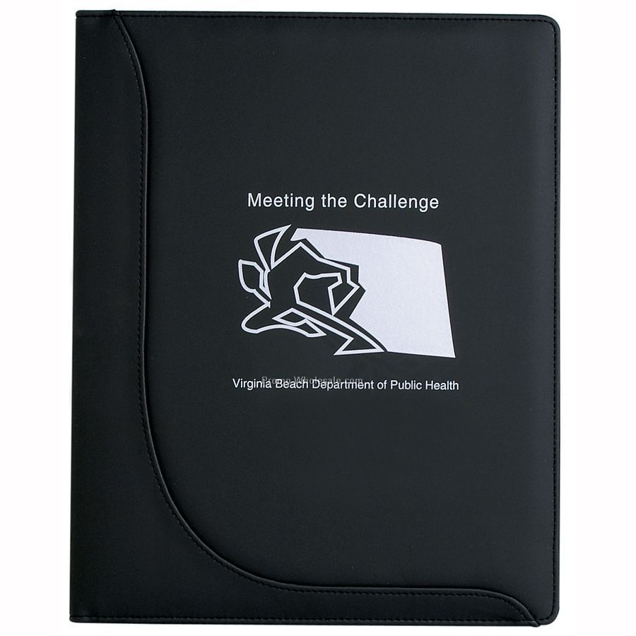 Executive L Curve Padfolio W/ Black L Curve Design