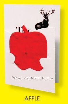 Floral Seed Paper Pop-out Booklet - Apple