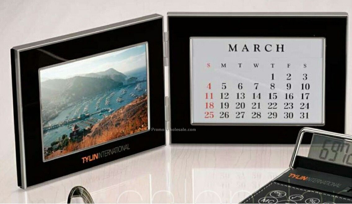 Fonce Photo Frame/ Calendar 12-1/2"x4-3/4"