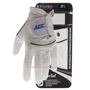 Foot-joy Weather-sof Synthetic Glove With Embroidered Patch