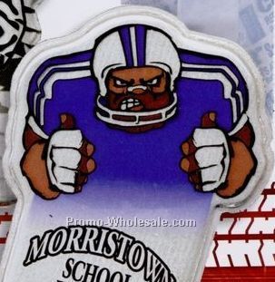 Football Player Reflective Contour Clipsters