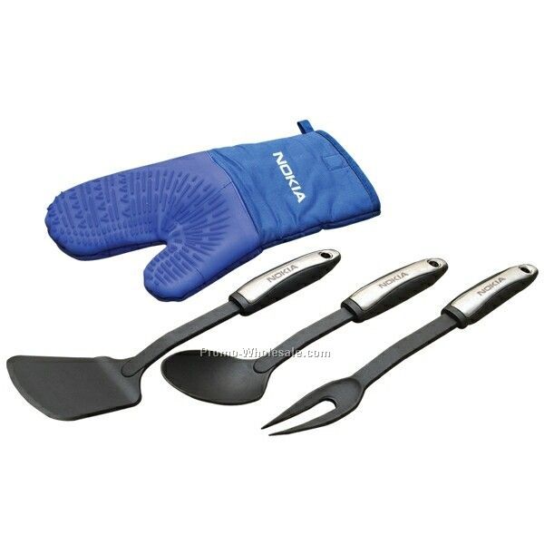 Four Piece Oven Gift Set