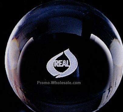 Gazing Ball Paper Weight