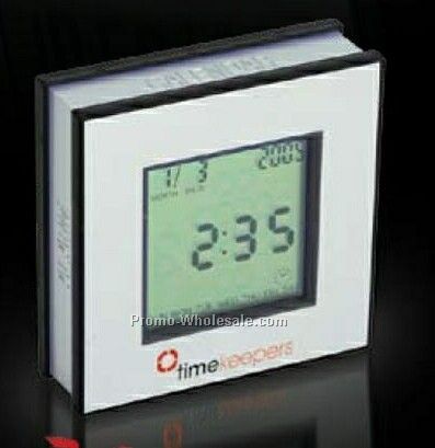 Giftcor Quad Display Clock 2-3/4"x2-3/4"